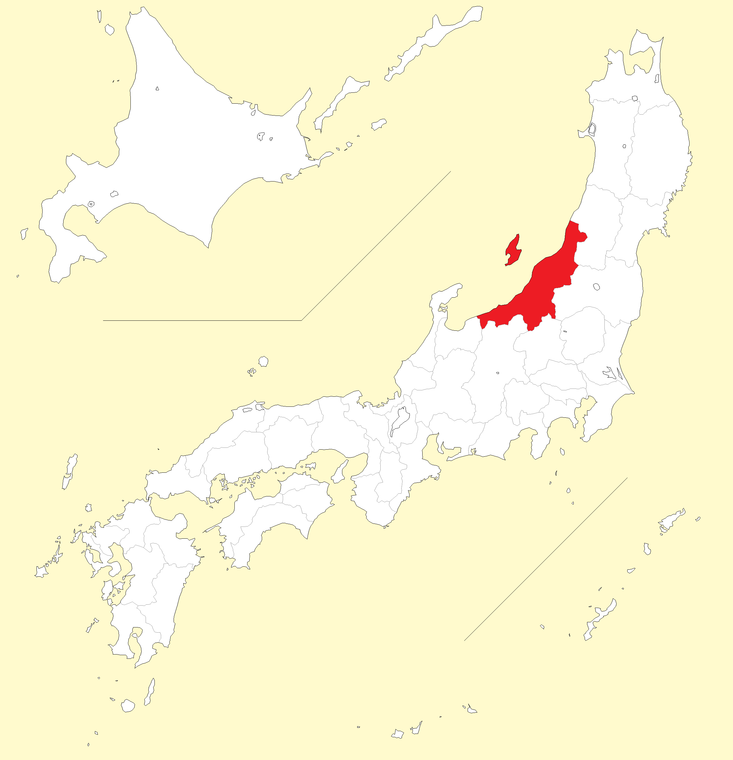 オオバキスミレ分布